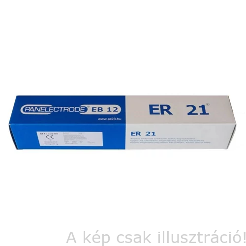 Rutilos bevont elektróda ER21 2,5x350mm PANELECTRODE (2,5kg/cs)