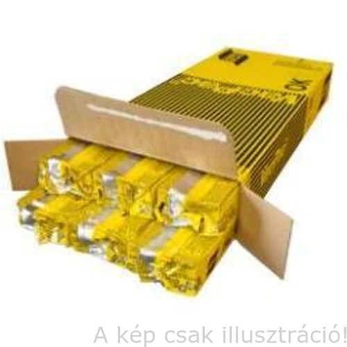 Bázikus bevonatú OK 74.78 2,5x350mm ESAB bázikus bevonatú elektróda 0,6kg/csomag,5,4kg/karton (E9018-D1) Növelt szilárdságú 600MPa-ig