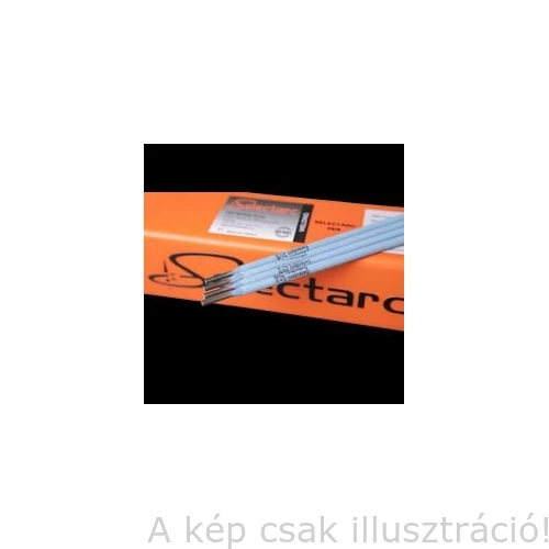 Inox R312L (29%Cr/9%NI) Selectarc 2,5x250mm (4,0kg/cs.) vegyes kötésekhez és nehezen hegeszthető acélokhoz 