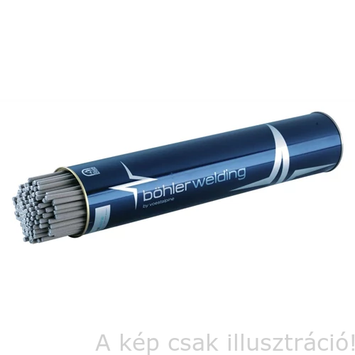 Bázikus bevonatú Böhler Fox DCMS Kb (E8018-B2 H4) 2,5x350mm (4,1kg/cs. 12,3kg/karton) melegszilárd acélokhoz 68441
