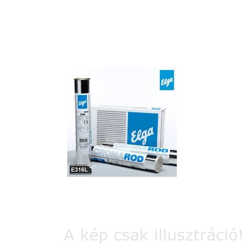 Inox R316L-17 2,5x300mm Elga Cromarod 316L(2,5kg/cs.,3,0/doboz)  sav és lugálló elektróda 19%Cr,9%Ni,2,5%Mo AKCIÓ!