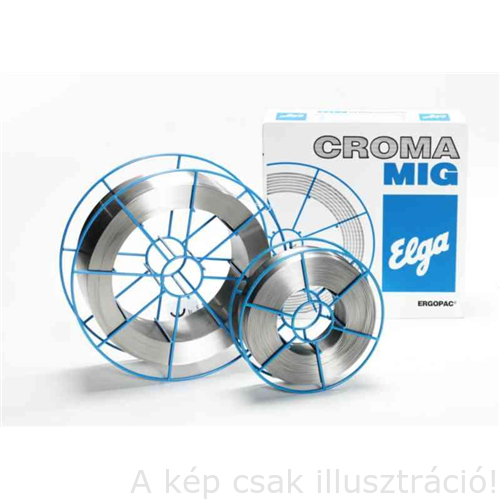 MIG 308LSi (G 19 9 LSi,ER308LSi) 1,2mm 15kg/cs. rozsdamentes huzal Elga Cromamig (98022012) 