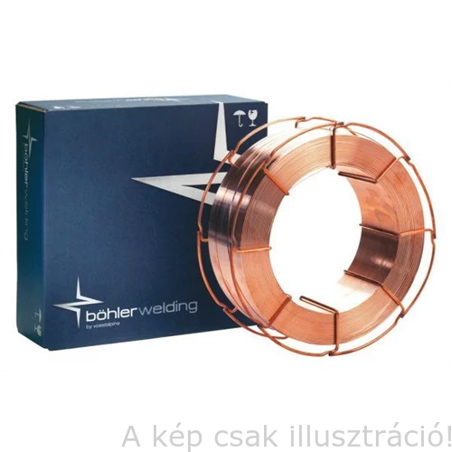 MIG Union K 52 NI 1,0mm 18kg/cs tömör huzal (AWS A5.18: ER70S-6)  BöhlerWelding  78017653