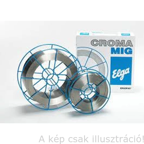 MIG 316LSi (19/12/3 NC Si) 0,8mm 15kg/cs. sav és lugálló hegesztőhuzal Elga CROMAMIG 98102008