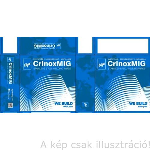 MIG 309LSi (G 23 12 LSi,ER309LSi) 1,2mm 15kg/db  hőálló acélokhoz és átmeneti, vegyes kötésekhez huzal Elga CrInoxMIG (93052012)  