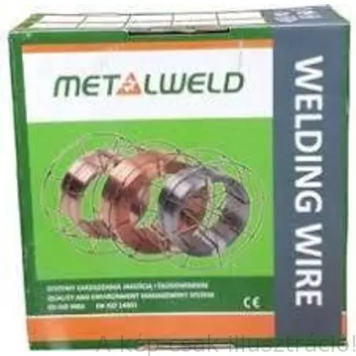 MIG 309LSi (G 23 12 LSi,ER309LSi) 1,2mm 15kg/db  hőálló acélokhoz és átmeneti, vegyes kötésekhez huzal Metalweld-1.4332,