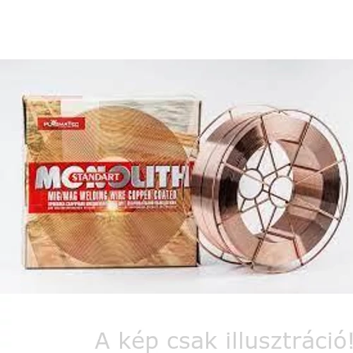 SG3 (EN440:G4Si1) 1,0mm 15kg/cs. hegesztőhuzal, precíziós, S300-as fémkosár, adapter nem kell Monolith-PLASMATEC