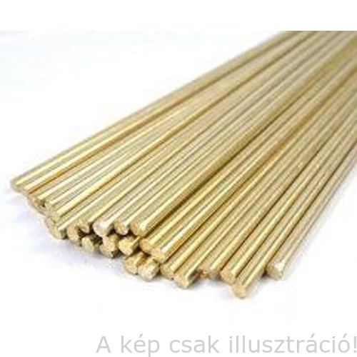 Láng pálca sárgaréz  CuZn40-H 3,0x1000mm (5kg/cs.)