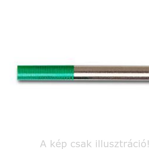 Volfrám elektróda WP (zöld) 2,4x175mm GCE 400P024175 Akció!!!