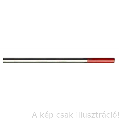 Volfrám elektróda WT20 (piros) 1,0x175mm GCE 400P210175