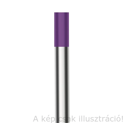 Volfrám elektróda WGLa (lila) 15 1,6x175mm WE03 (ritka földfémoxid tartalmú) 10db/csom. BINZEL 700.0306.10