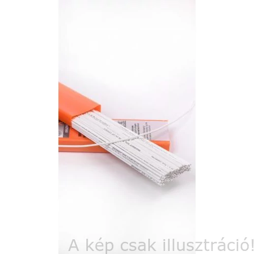 Forrasztó pálca ezüst L-Ag38Sn 2,0x500mm(38%Ag,NoCd,folyasztószerrel)Selectarc, B Ag38CuZnSn(Si)660-720℃ 5038BE20500B