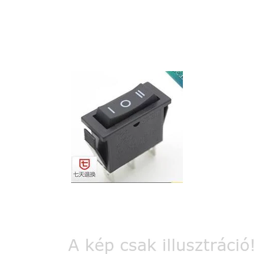 Miller kapcsoló, billenő előtolókhoz Rocker SPDT 15A,12V 200295