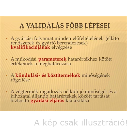 SZERVÍZ validálás, bevizsgálás és jegyzőkönyv
