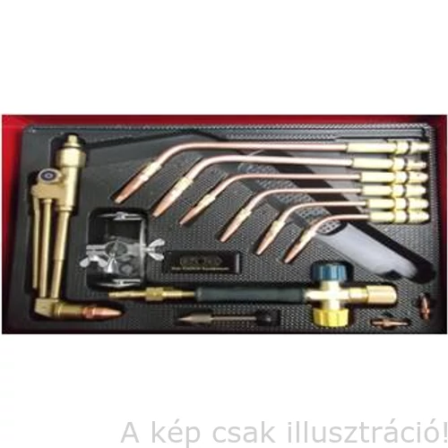 Láng heg. -vágó készlet (6 égőszárral) VARGA  GCE G71730001