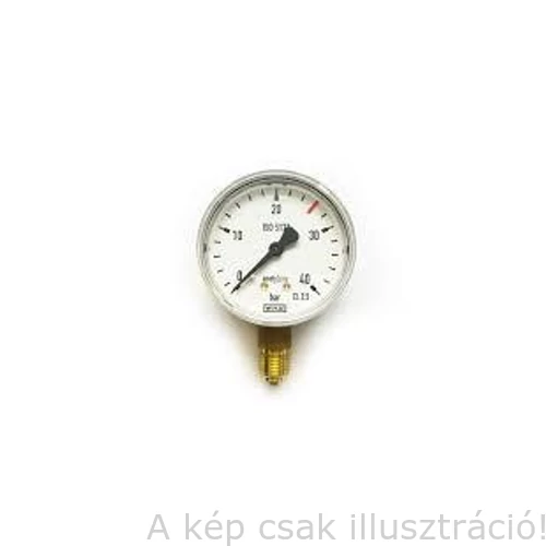 Manométer 'ACETILÉN' kimenő 50mm 2,5/1,5 bar   GCE   388411350574P