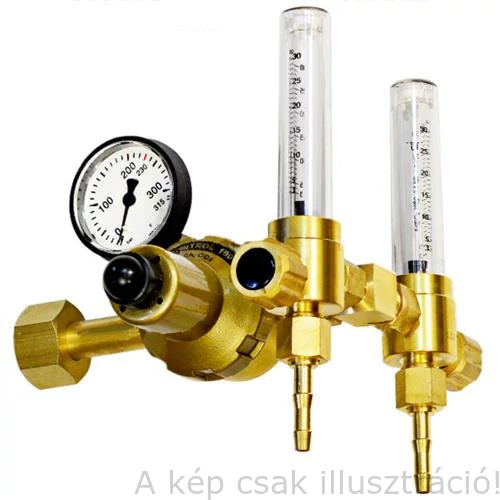 Reduktor AR/CO2, 2 Rotacsöves, UNICONTROL100, palackcsatlak: G1/2" 0783251