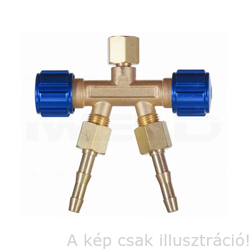 Kettős kieresztő szelep OXIGÉN G1/4"