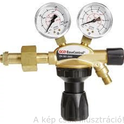 Reduktor Ar/CO2 GCE Basecontrol  0870293  (24-315bar,24liter/perc) W21,8mm GCE 0870293; AKCIÓ, amíg a klt. tart!!