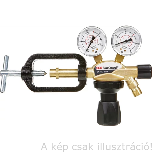 Reduktor Acetilén 200/10 Bar Basecontrol SE RED GCE0870295 YOKE G3/8''LH GCE 0870295 AKCIÓ, amíg a készlet tart!!