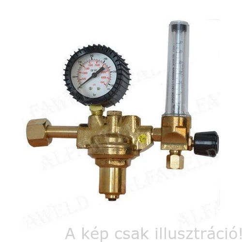 Reduktor Argon Rotacsöves Oxiturbo erősített hollandival (315bar/24, 230/30 L/PERC G1/2" * G1/4") Alfa