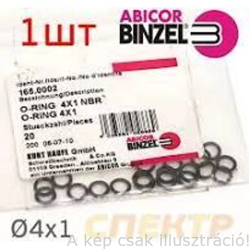 MIG/MAG Tömítő "O gyűrű"3.5x1.5mm gyorscsatlakozóhoz (165.0008)