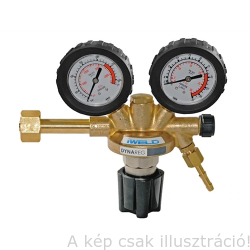 Reduktor Ar/CO2 Dynareg 230/22L tényleges nyomás: 230/21bar G1/2"x1/14″ IW. 5DRGAR23022L