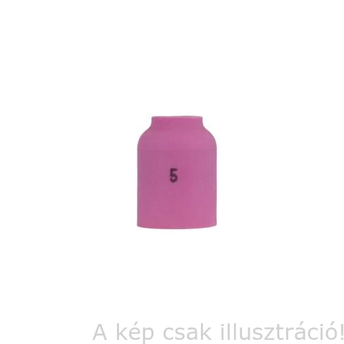 Kerámia gázterelő SR9/17/18/20/26 5-ös 8,0×25,5mm, 53N59 rövid gázlencséhez Iweld 8401P201401