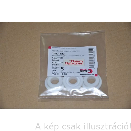 AVI/TIG teflon szigetelő SR17/18/26 54N63 JUMBO BINZEL 701.1122