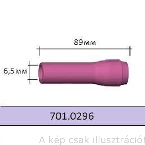 Kerámia gázterelő SR9/20 4-es 6,5 x 89,0mm XL hosszú  Binzel 701.0296