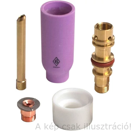 AVI/TIG CK Worldwide "Pyrex" kerámia gázterelővel, gázlencsés szett "Nagy" SR17-18-26 pisztolyokhoz  D3GS332