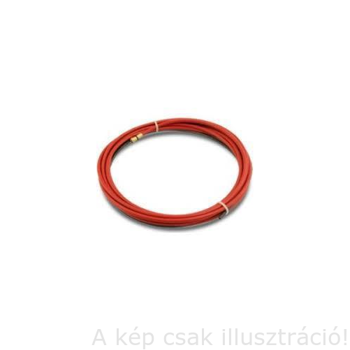 Huzalvezető spirál piros (1,0-1,2mm) 3 m IW.800CL10123