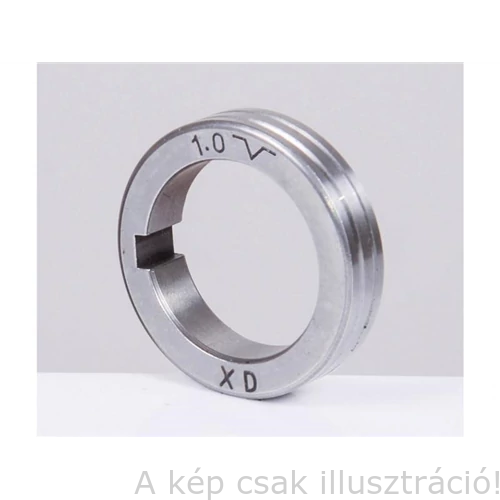 MIG/MAG görgő előtolóhoz HÉJ! "V"1,0-1,2mm D=35x25x8 MIG200,250,315,400 DPC