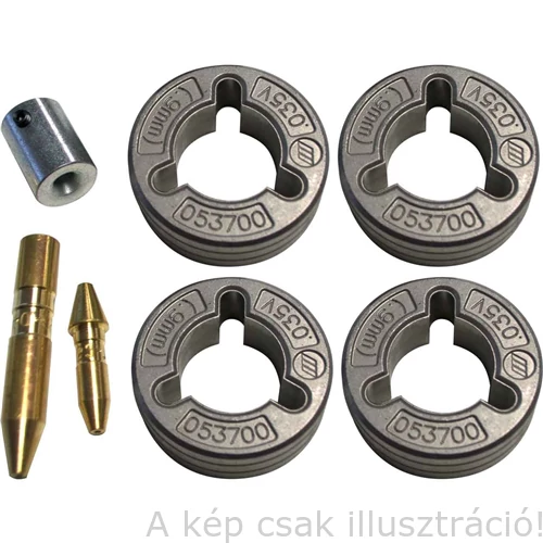 Miller MIG görgő szett=4db (Drive Roll) "V" 1,0mm=.035" "V" GROOVE KIT 151026