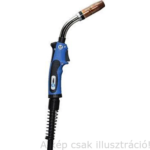 MIG/MAG hegesztő pisztoly Miller® EuroGunr W-500 (500A@100%) vízhűtéses,1,2mm-ig 3m hosszú Miller:058023001