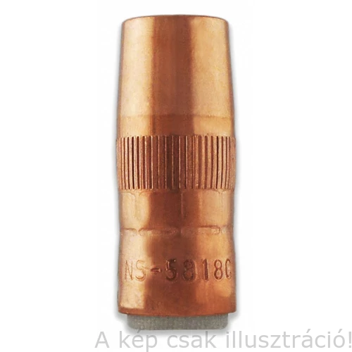 Gázterelő Miller-Bernard Centerfire (1/2" I.D..,1/8" Rec.,Copper) (10db/cs.)  NS-1218C
