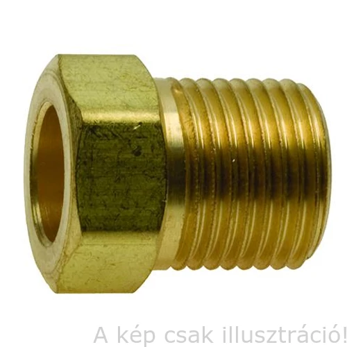 Miller adapter védőgázhoz 5/8"-18,UNF  RH OT- hoz(M582) 58061 Miller réz gáz csatlakozó adapter 6mm átm. csövekhez