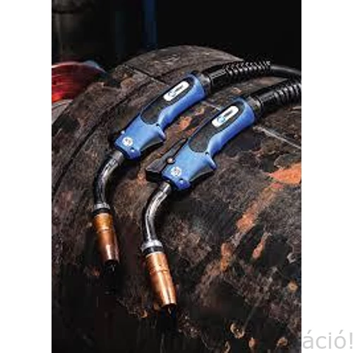 MIG/MAG hegesztő pisztoly Miller® EuroGun A-300R (300A@100%) gázhűtéses, Remote-távirányítható,1,2mm-ig 4,5m Miller:058023008