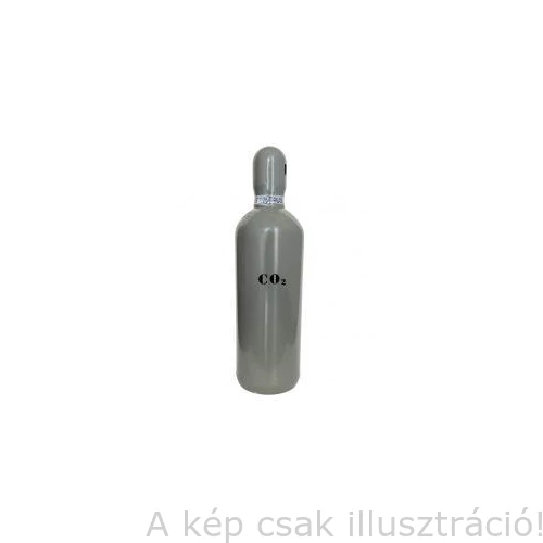 Palack TÖLTET CO2 10 kg / 13,4 L "törpe"  H-319720