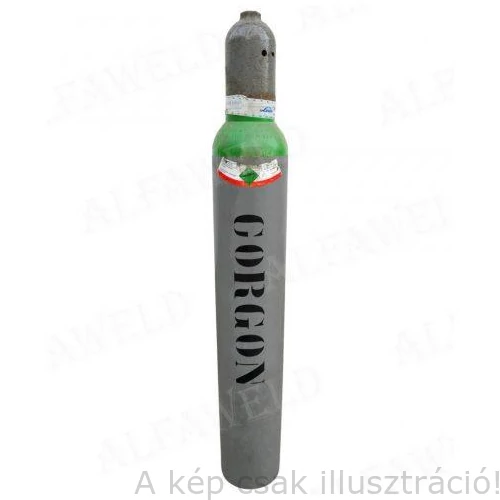 Palack ÜRES CORGON (82%Ar+18%CO2) 10L(2,1 köbös) (CN beütéssel) H-360175