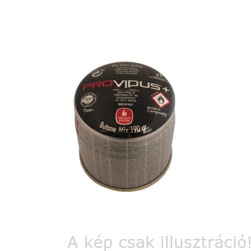 Palack Pb 190g-os PROVIDUS TOP SAFE, biztonsági palack CG190TS