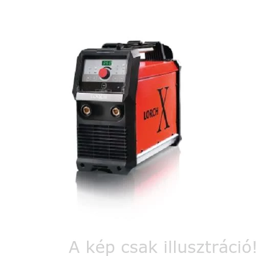 LORCH X 350 Control Pro inv.heg.gép,"MicorUP",impulzus funkció, IP34,10-350A/35%bi.,MMA,Cel,TIGlift funkc.,400V+25%/-40% PST pol.váltás