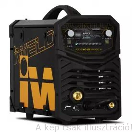 MIG/MAG Heg. gép Iweld GORILLA POCKETMIG 230 Synergic(MIG/BKI) invertres,(230V,Bi:218@60%,D=300mm/15kg) 800MIG230SYN