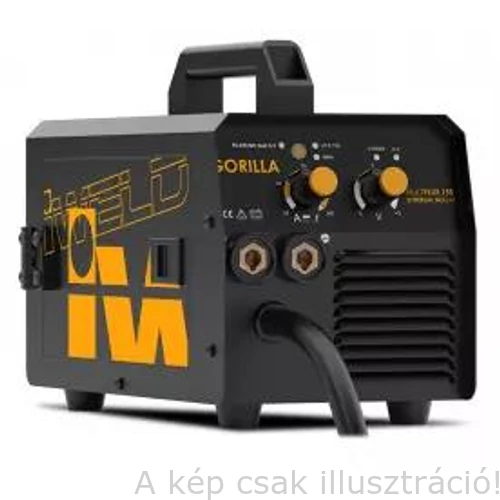 MIG/MAG Heg. gép Iweld GORILLA MULTIFLUX153 Synergic NOGAS ,inverteres,SAW+MMA (230V,Bi@140A 40%, D=100mm/1kg), 80MLTFLUX153