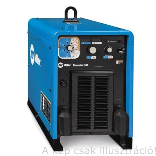 Miller Dimension 650 nagy ipari inverteres hegesztő áramforrás,15-815A,650A/100%Bi, MIG,MMA,Cell,TIG-Lift,Gyökfaragás   29015507