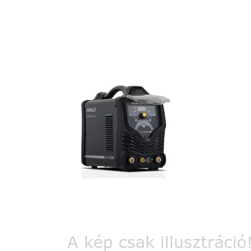 Heg. inverter IWELD TIG 250 Digital Pulse DC (250A@60%), 4fm-es SR 26 AVI pisztollyal,test és munka kábelekkel 800TIG250DIPU