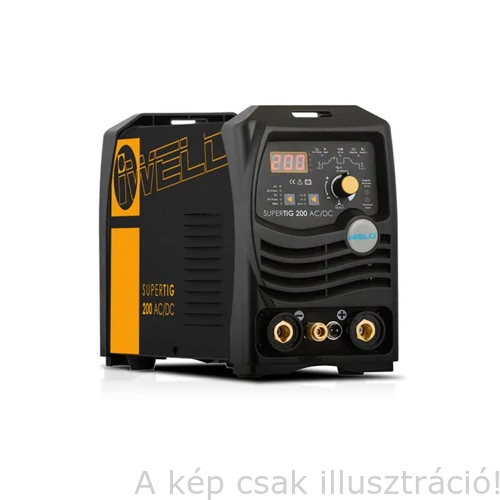 Heg. inverter IWELD TIG GORILLA SUPERTIG 200 AC/DC (200A@60%) 4fm-es SR 26  AVI pisztollyal, 8TIG200SPRACDC - DEMÓ -