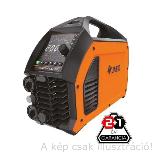 Heg. inverter JASIC EVO20 TIG 200P AC/DC PFC (E2S22) LCD 4fm-es AVI pisztollyal,testkábellel H-853970