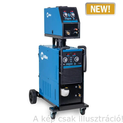 Miller MIG BlueFab® S400i szinergikus áramforrás vízhűtőkörrel 400V 50/60 Hz, kimenő áram 15A- 400A@60% Bi  MIG/MAG DC MMA DC TIG Lift