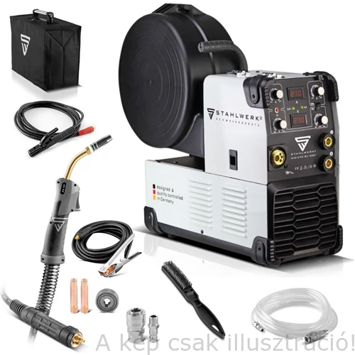 MIG/MAG Heg.gép STAHLWERK 270 ST IGBT- 270 A, E-Hand, MMA 1223